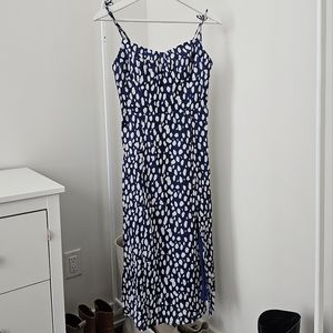 Blue Midi Dress